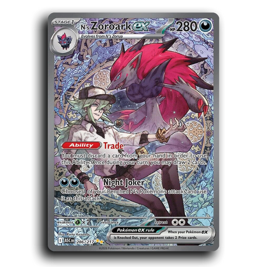 N's Zoroark ex - 286/217 [Ascended Heroes]