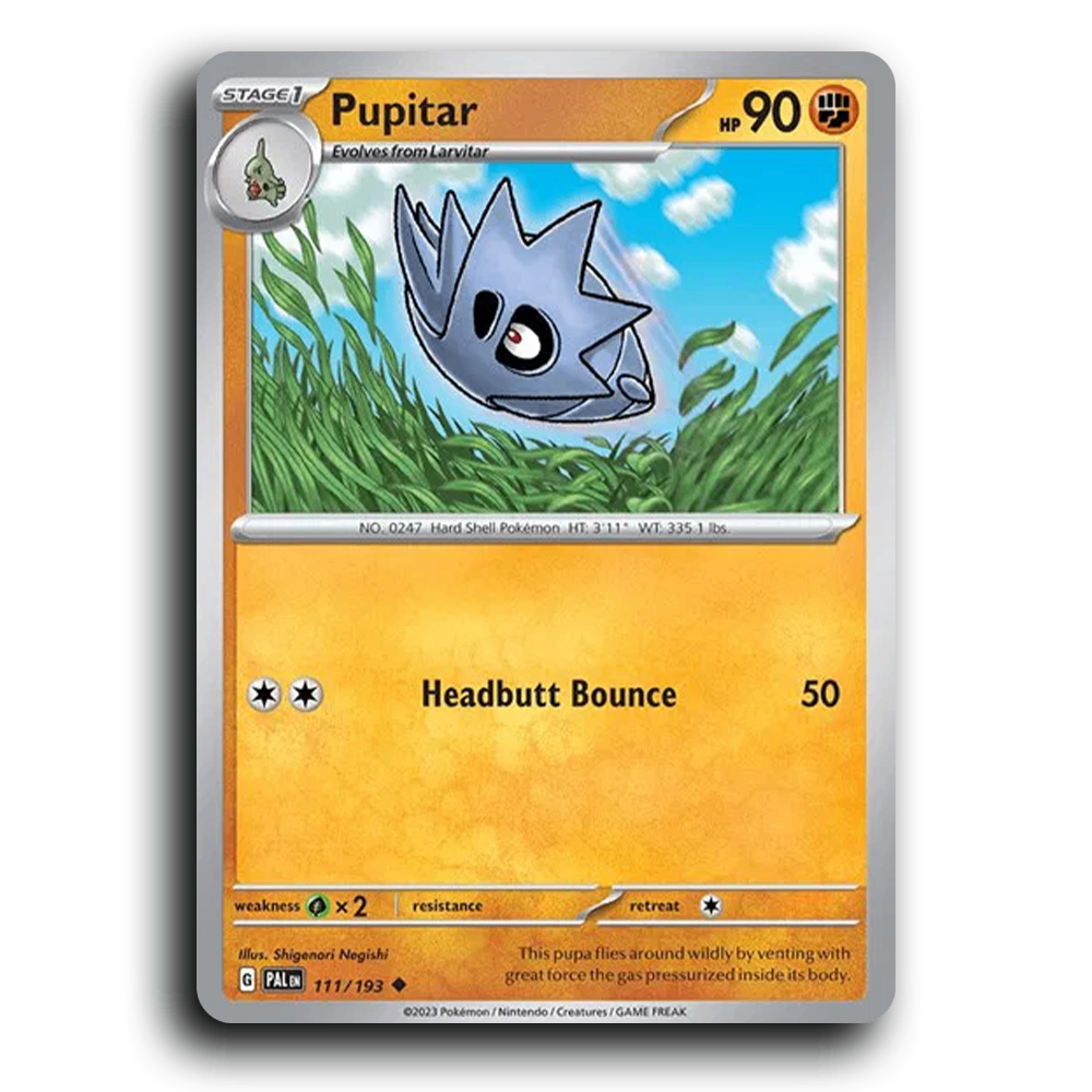 Pupitar (111/193) [Paldea Evolved] Uncommon Pokemon Card TCG Near Mint NM