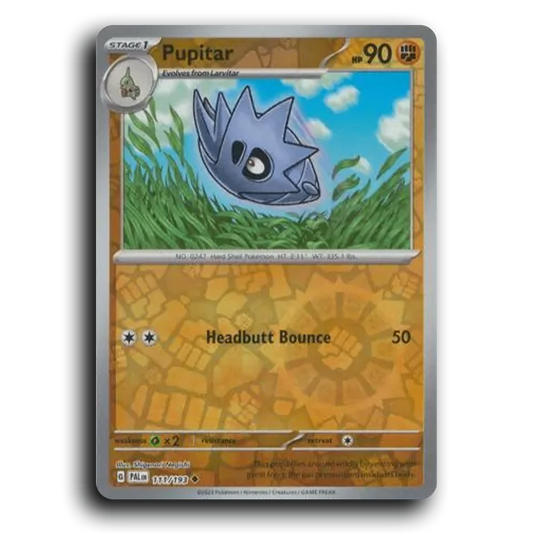 Pupitar (111/193) [Paldea Evolved] Uncommon Pokemon Card TCG Near Mint NM Reverse Holo