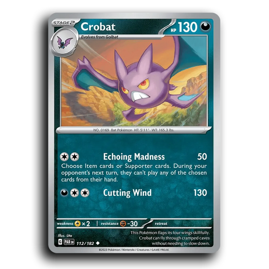 Crobat (112/182) [Paradox Rift]