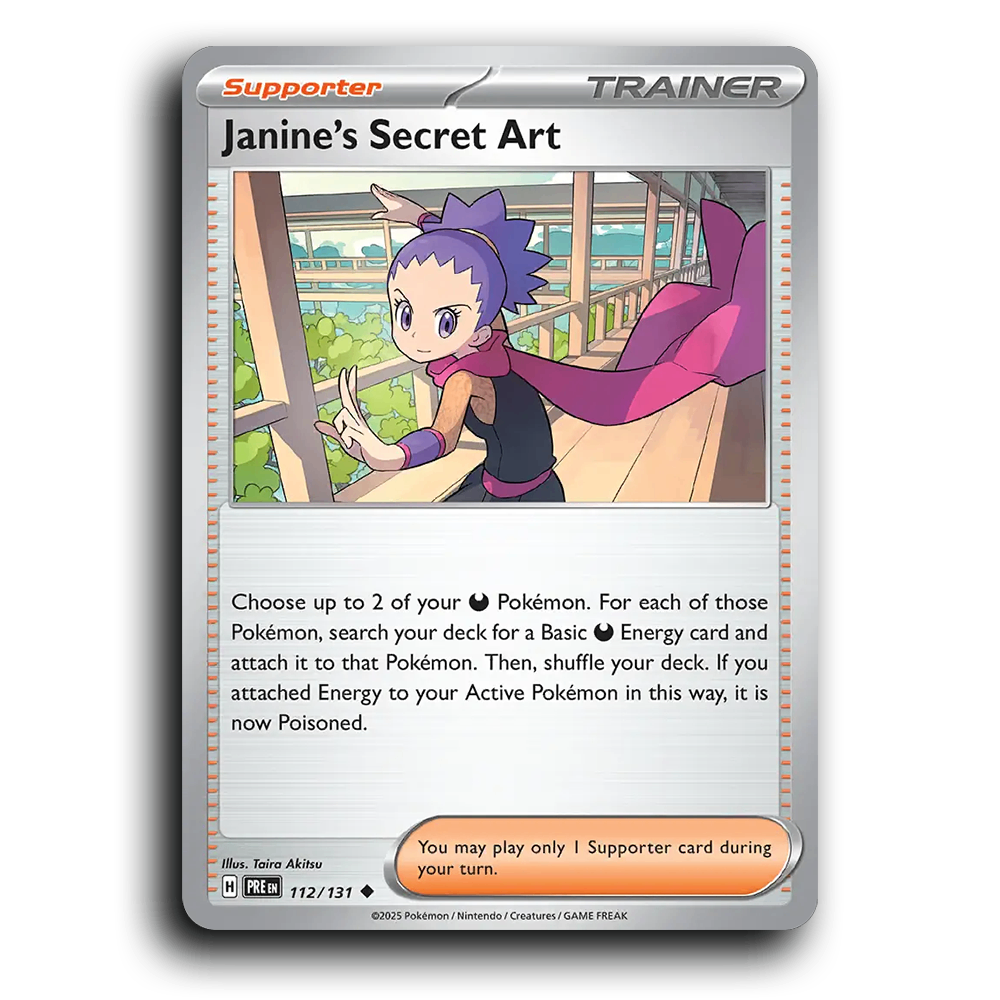 Janine's Secret Art - 112/131 [Prismatic Evolutions]