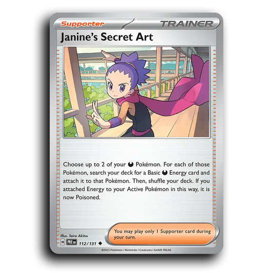 Janine's Secret Art - 112/131 [Prismatic Evolutions]