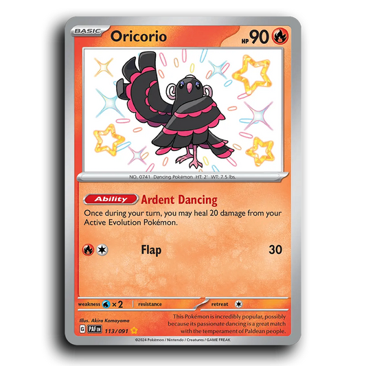 Oricorio (113/091) [Paldean Fates]