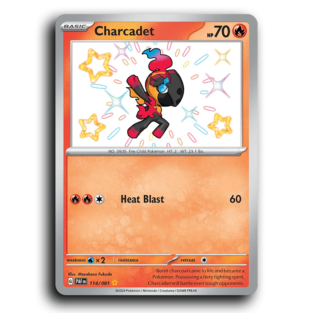 Charcadet (114/091) [Paldean Fates]