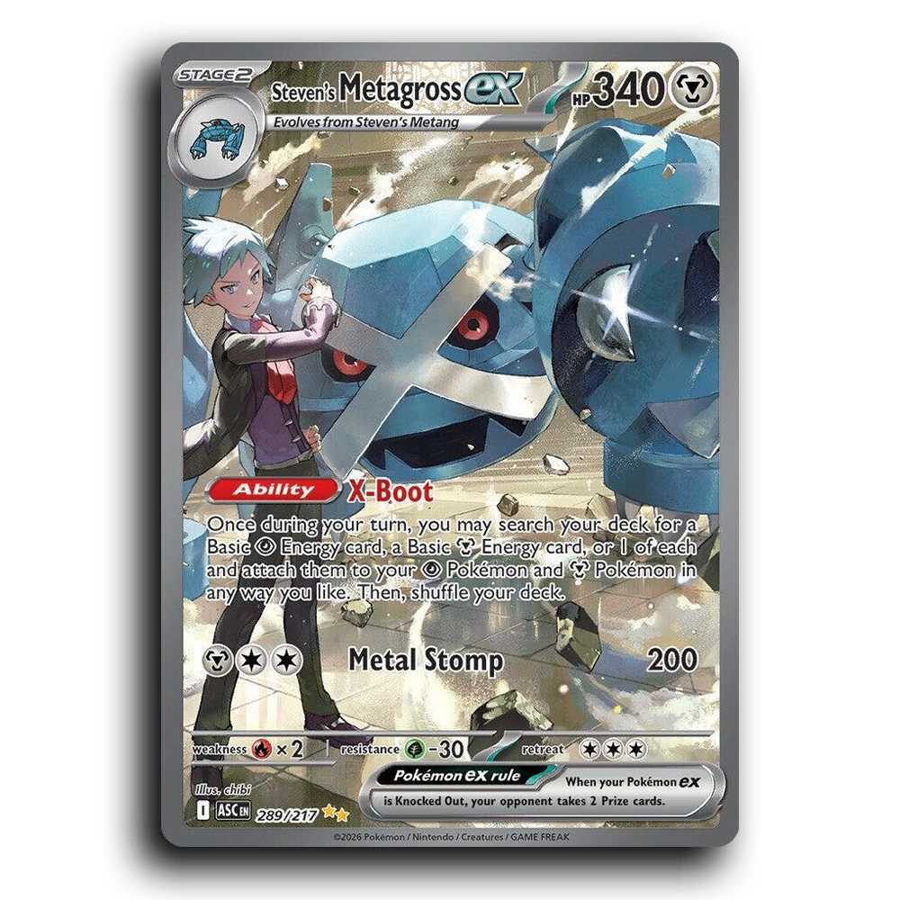 Steven's Metagross ex - 289/217 [Ascended Heroes]