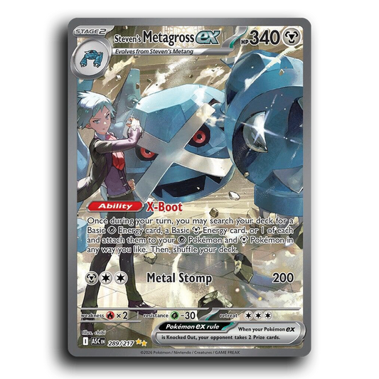 Steven's Metagross ex - 289/217 [Ascended Heroes]