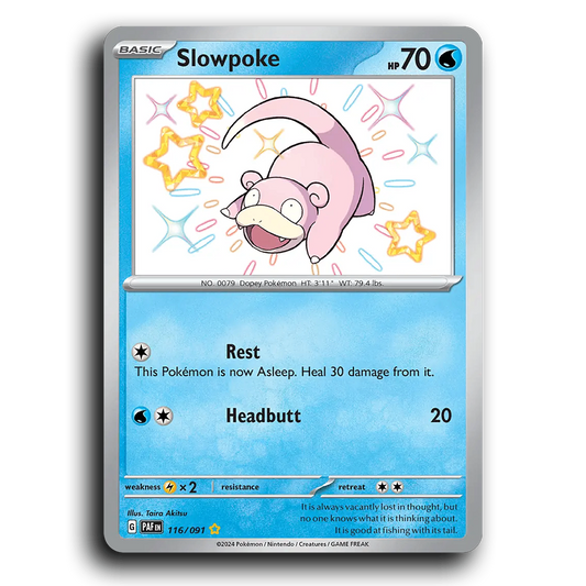 Slowpoke (116/091) [Paldean Fates]