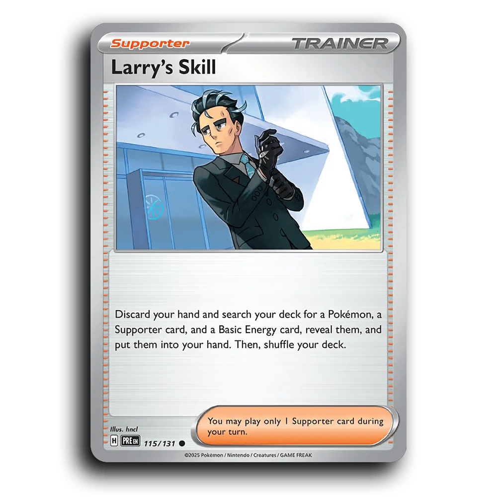 Larry's Skill - 115/131 [Prismatic Evolutions]