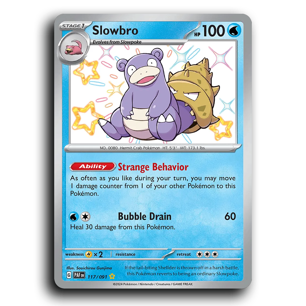Slowbro (117/091) [Paldean Fates]