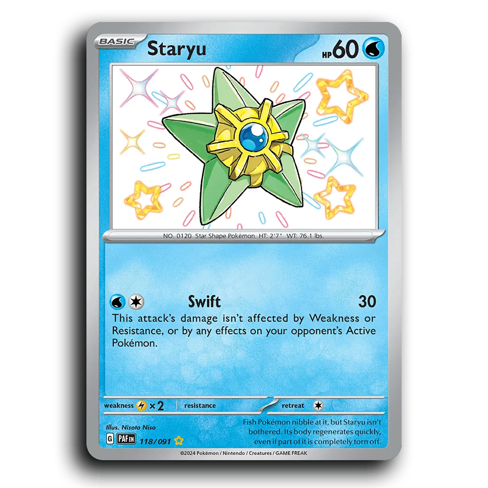 Staryu (118/091) [Paldean Fates]
