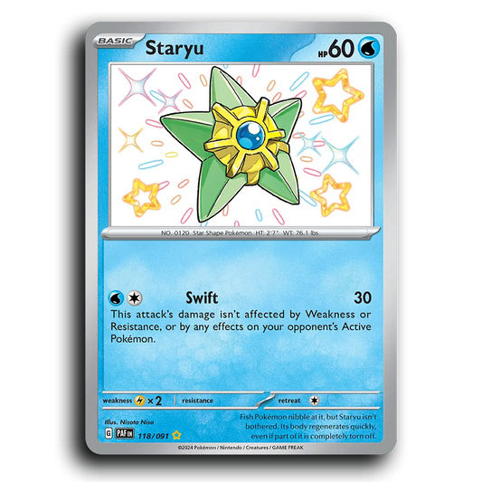 Staryu (118/091) [Paldean Fates]