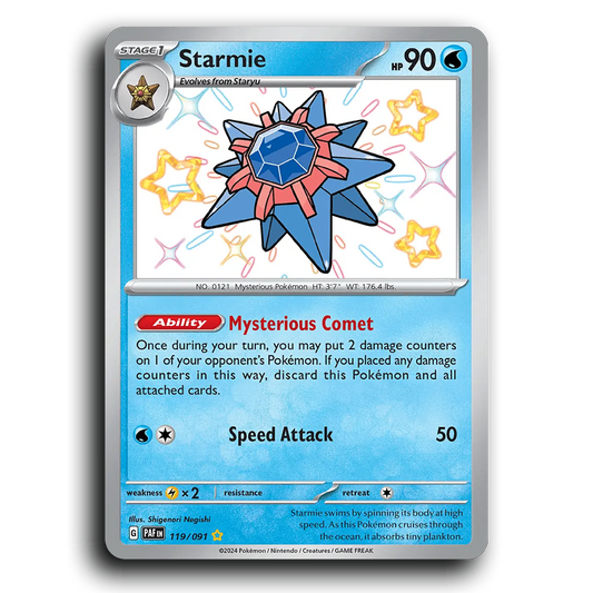 Starmie (119/091) [Paldean Fates]