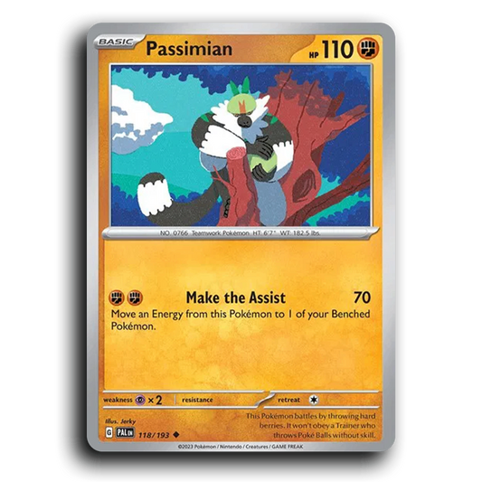 Passimian (118/193) [Paldea Evolved] Uncommon Pokemon Card TCG Near Mint NM