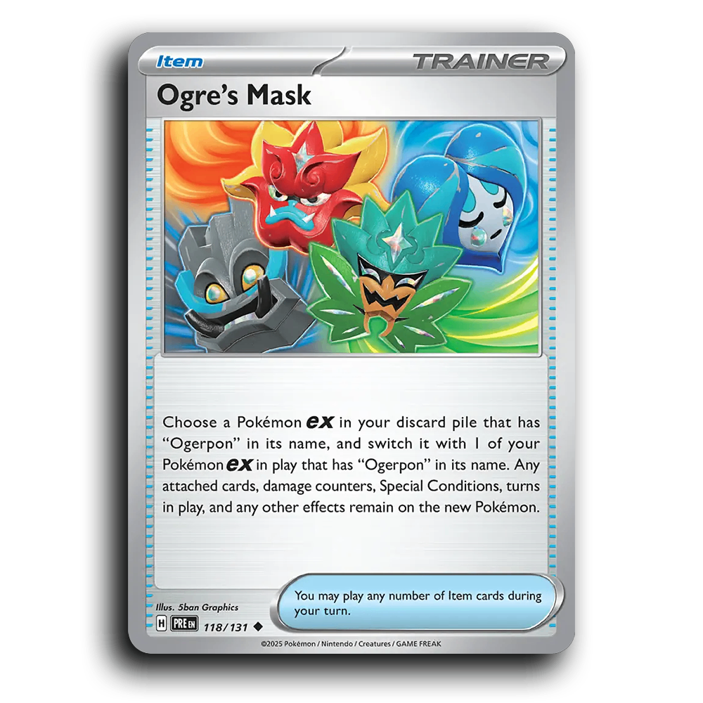 Ogre's Mask - 118/131 [Prismatic Evolutions]