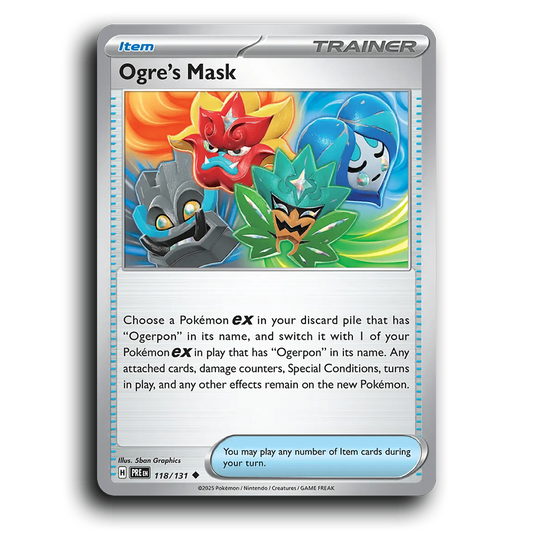 Ogre's Mask - 118/131 [Prismatic Evolutions]