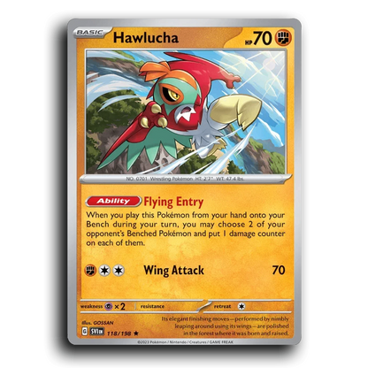 Hawlucha (118/198) [Scarlet & Violet] Rare GOSSAN Pokemon Card TCG Near Mint NM
