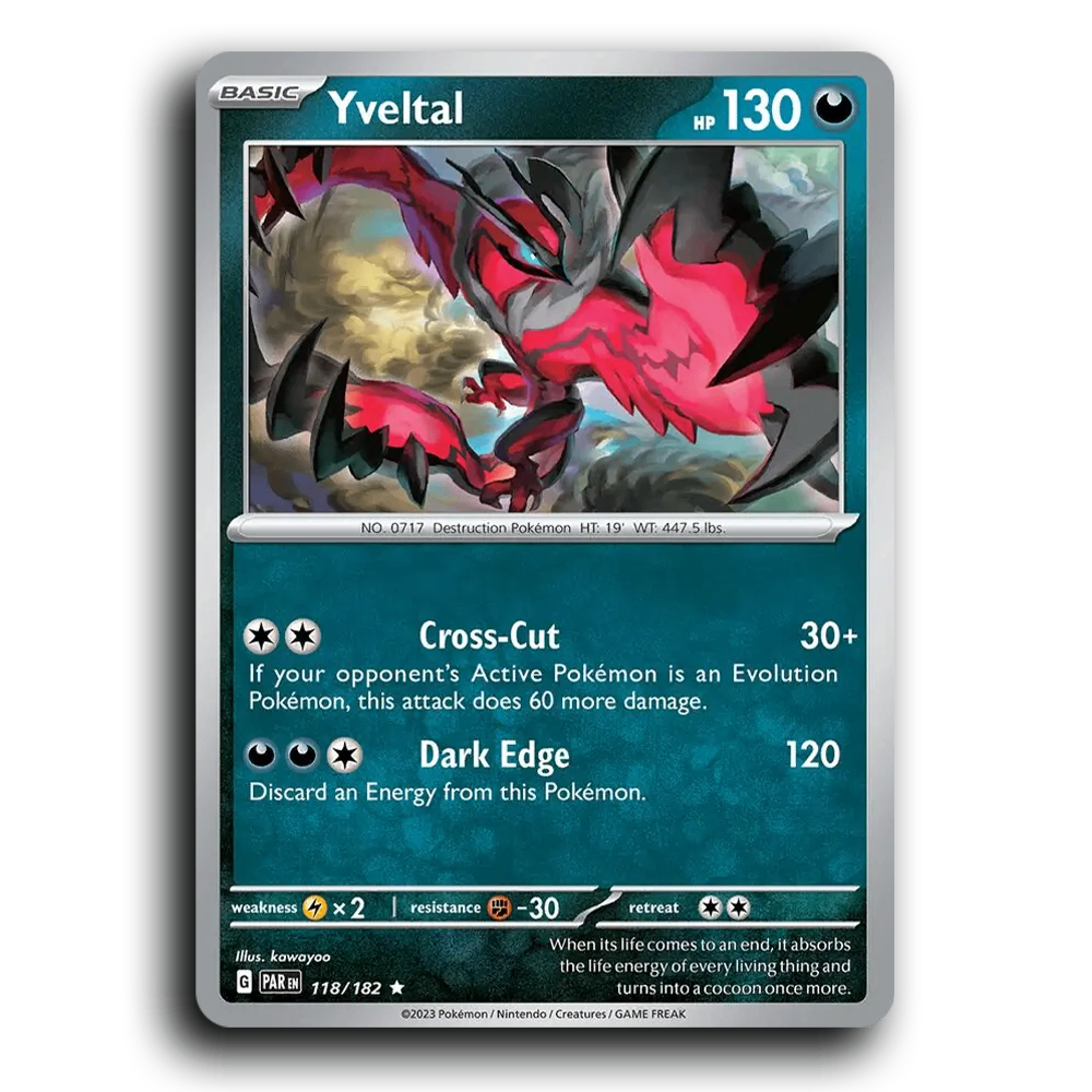 Yveltal (118/182) [Paradox Rift]