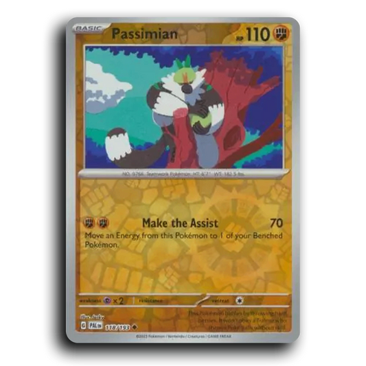 Passimian (118/193) [Paldea Evolved] Uncommon Pokemon Card TCG Near Mint NM Reverse Holo