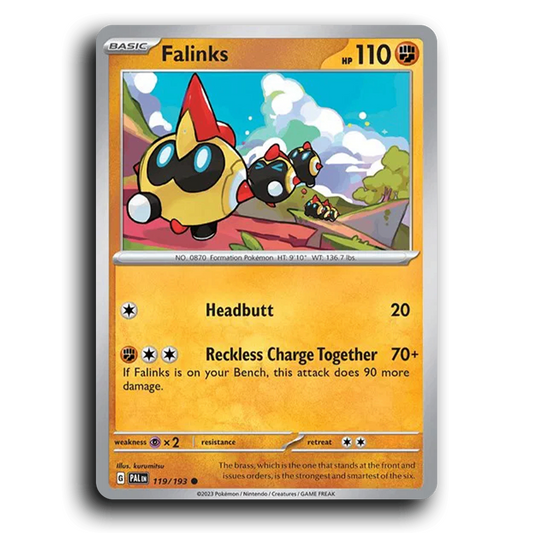 Falinks (119/193) [Paldea Evolved] Common Pokemon Card TCG Near Mint NM
