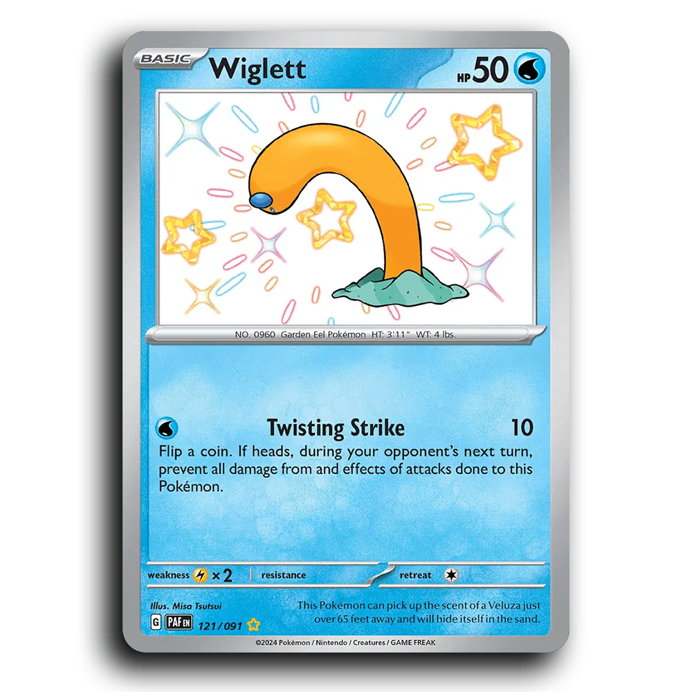 Wiglett (121/091) [Paldean Fates]