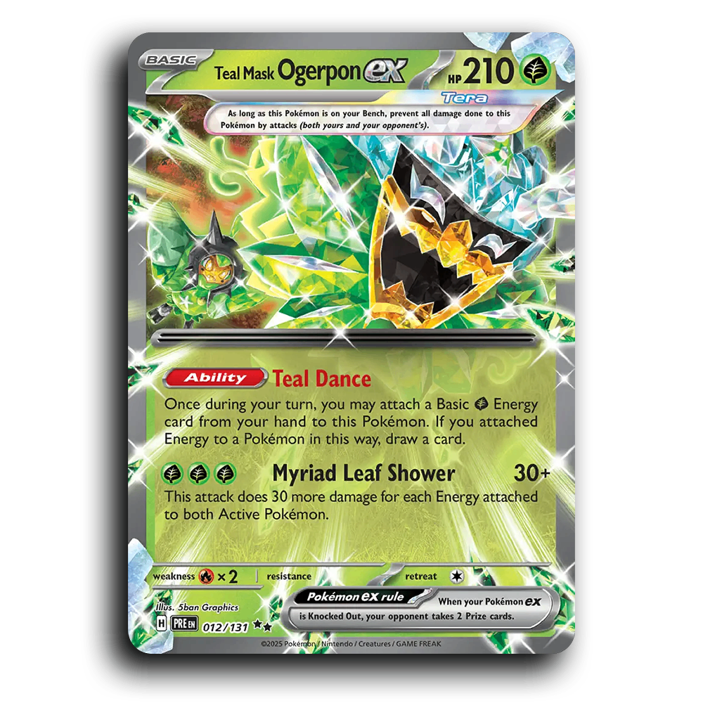 Teal Mask Ogerpon ex - 012/131 [Prismatic Evolutions]