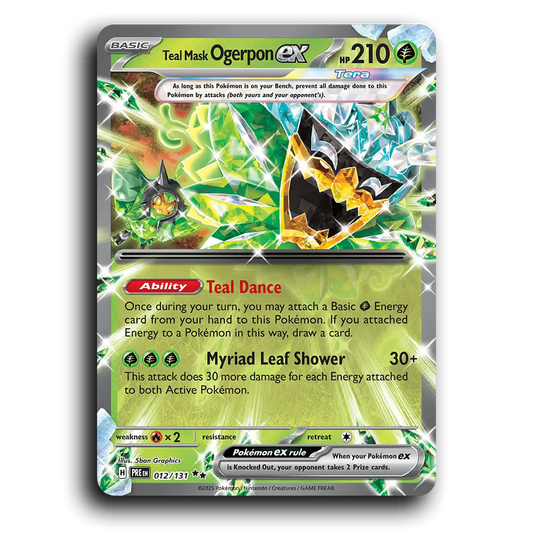 Teal Mask Ogerpon ex - 012/131 [Prismatic Evolutions]