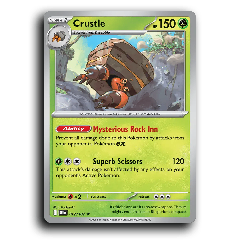 Crustle - 012/182 [Destined Rivals]