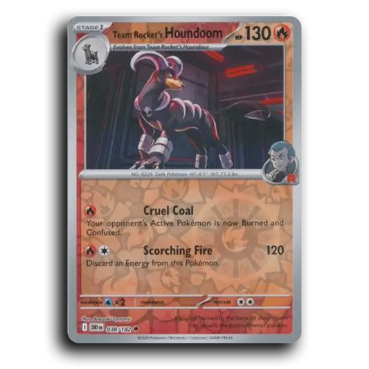 Team Rocket's Houndoom (038/182) [Destined Rivals]