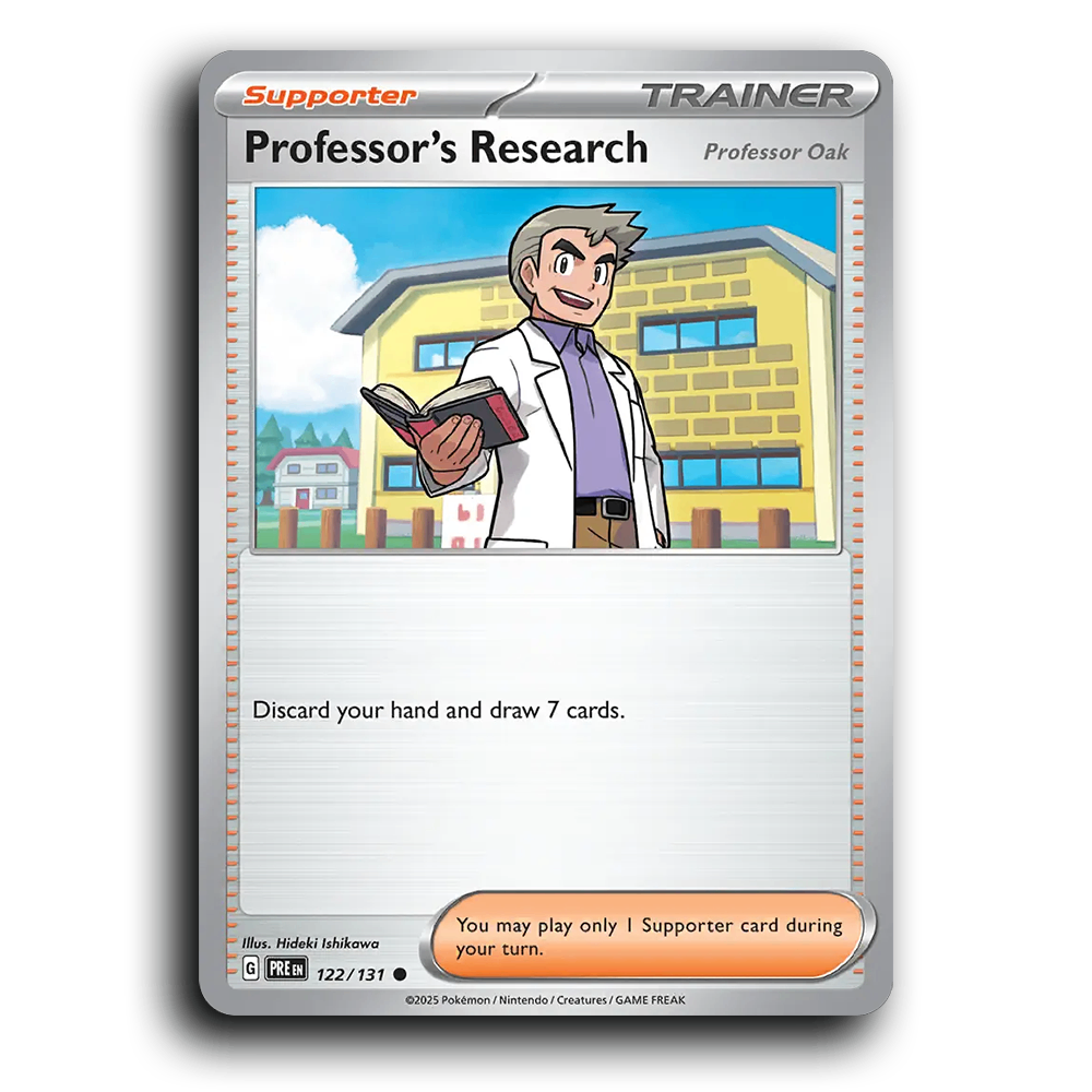 Professor's Research - 122/131 [Prismatic Evolutions]