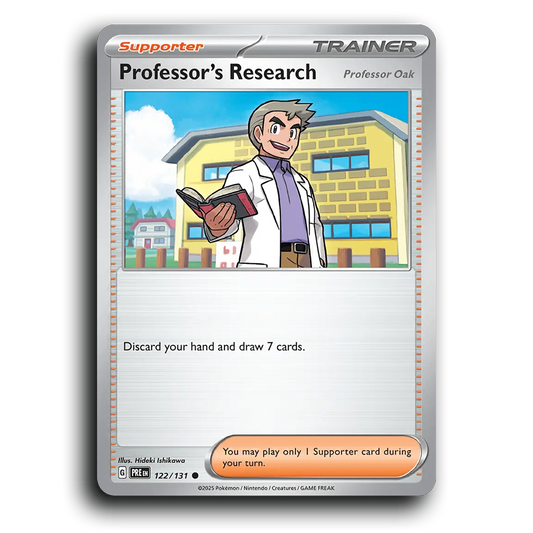 Professor's Research - 122/131 [Prismatic Evolutions]