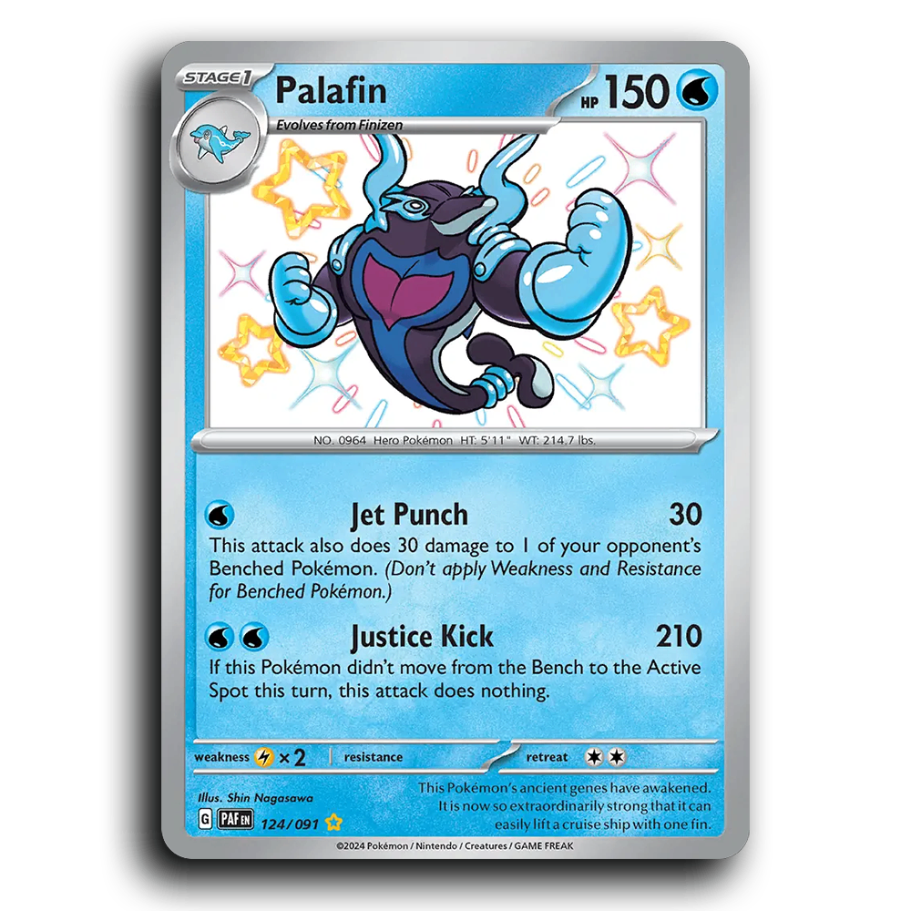 Palafin (124/091) [Paldean Fates]