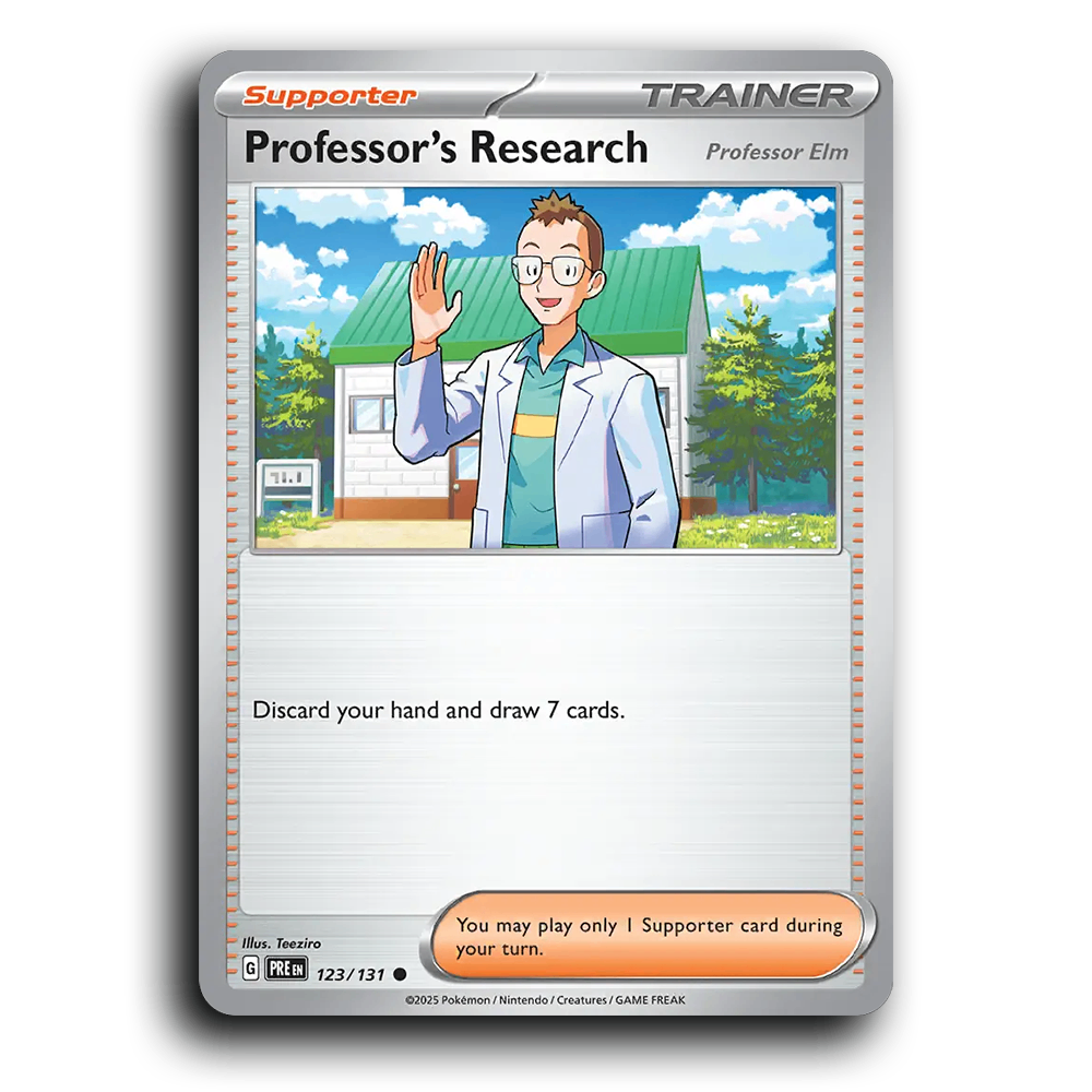 Professor's Research - 123/131 [Prismatic Evolutions]