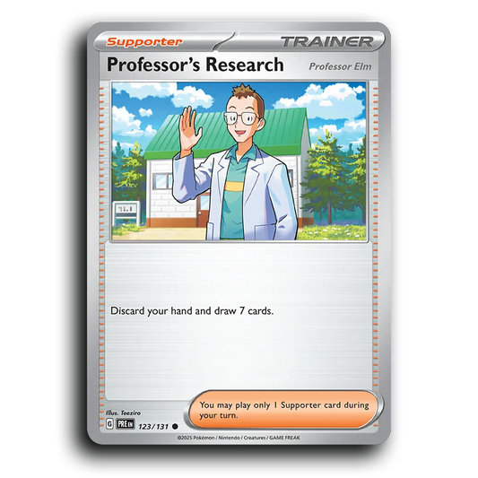 Professor's Research - 123/131 [Prismatic Evolutions]