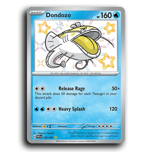 Dondozo (126/091) [Paldean Fates]