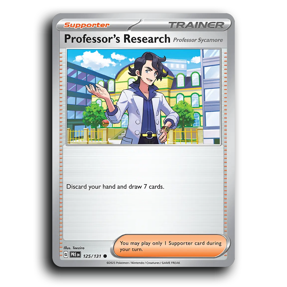Professor's Research - 125/131 [Prismatic Evolutions]