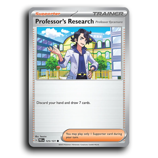 Professor's Research - 125/131 [Prismatic Evolutions]