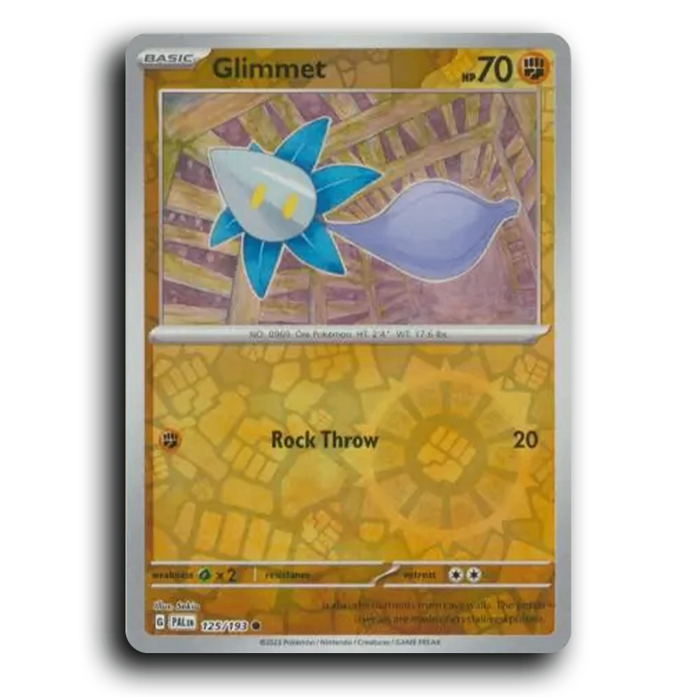 Glimmet (125/193) [Paldea Evolved] Common Pokemon Card TCG Near Mint NM Reverse Holo