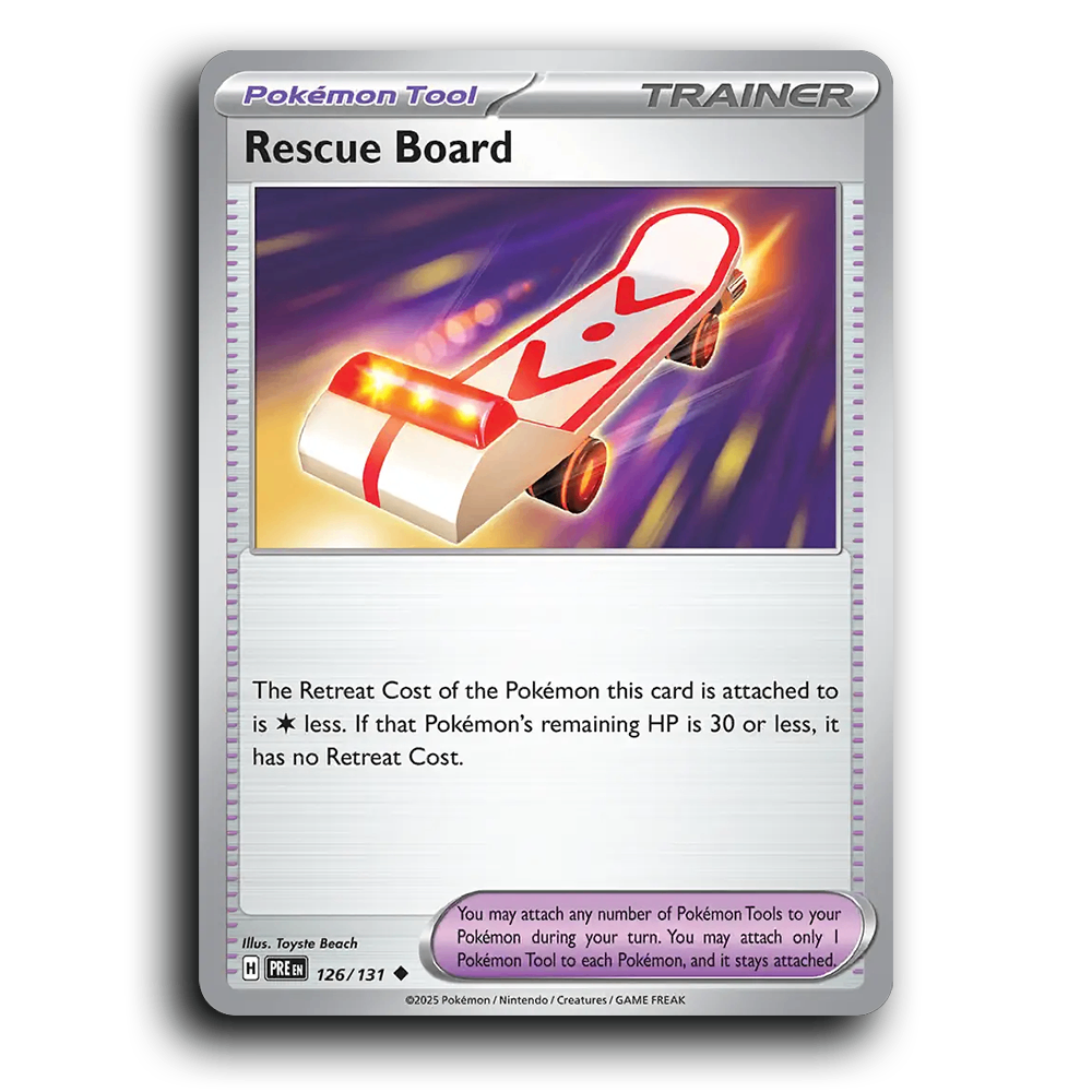 Rescue Board - 126/131 [Prismatic Evolutions]