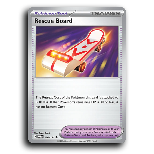 Rescue Board - 126/131 [Prismatic Evolutions]