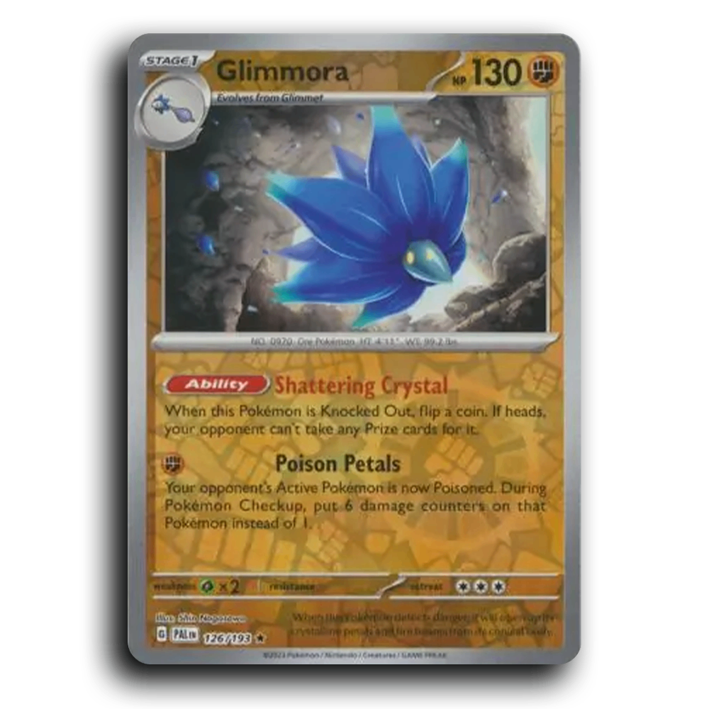 Glimmora (126/193) [Paldea Evolved] Rare Pokemon Card TCG Near Mint NM Reverse Holo