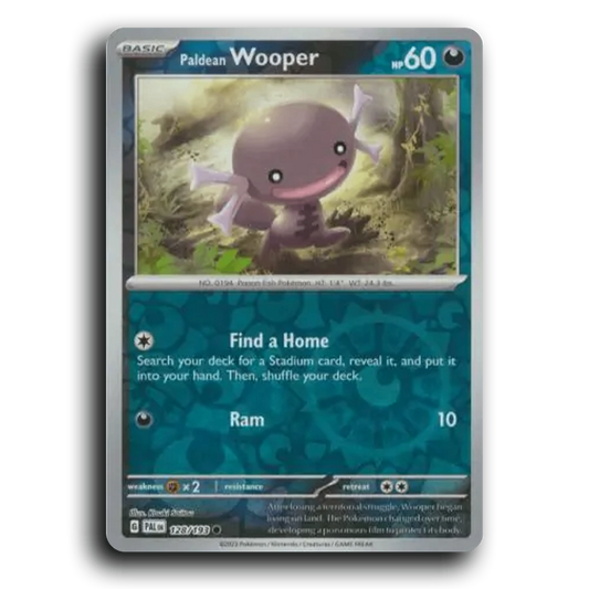 Paldean Wooper (128/193) [Paldea Evolved] Common Pokemon Card TCG Near Mint NM Reverse Holo