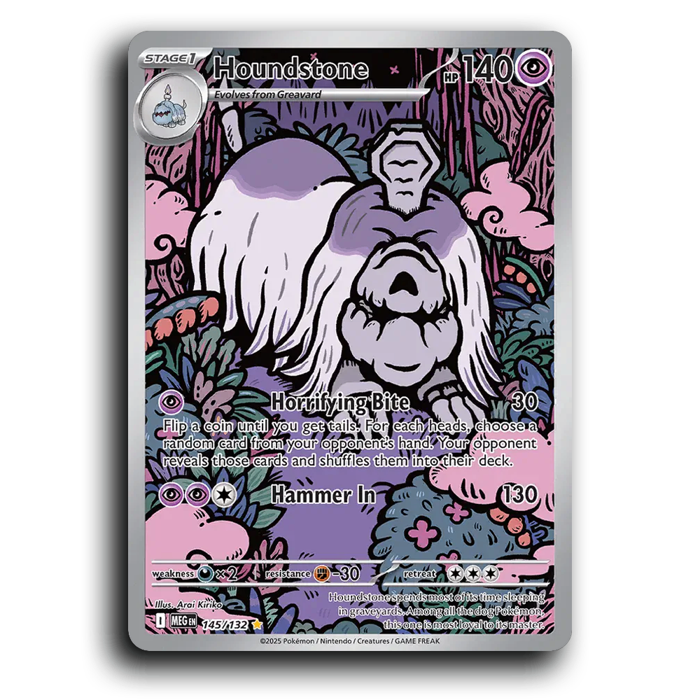 Houndstone - 145/132 [Mega Evolution]