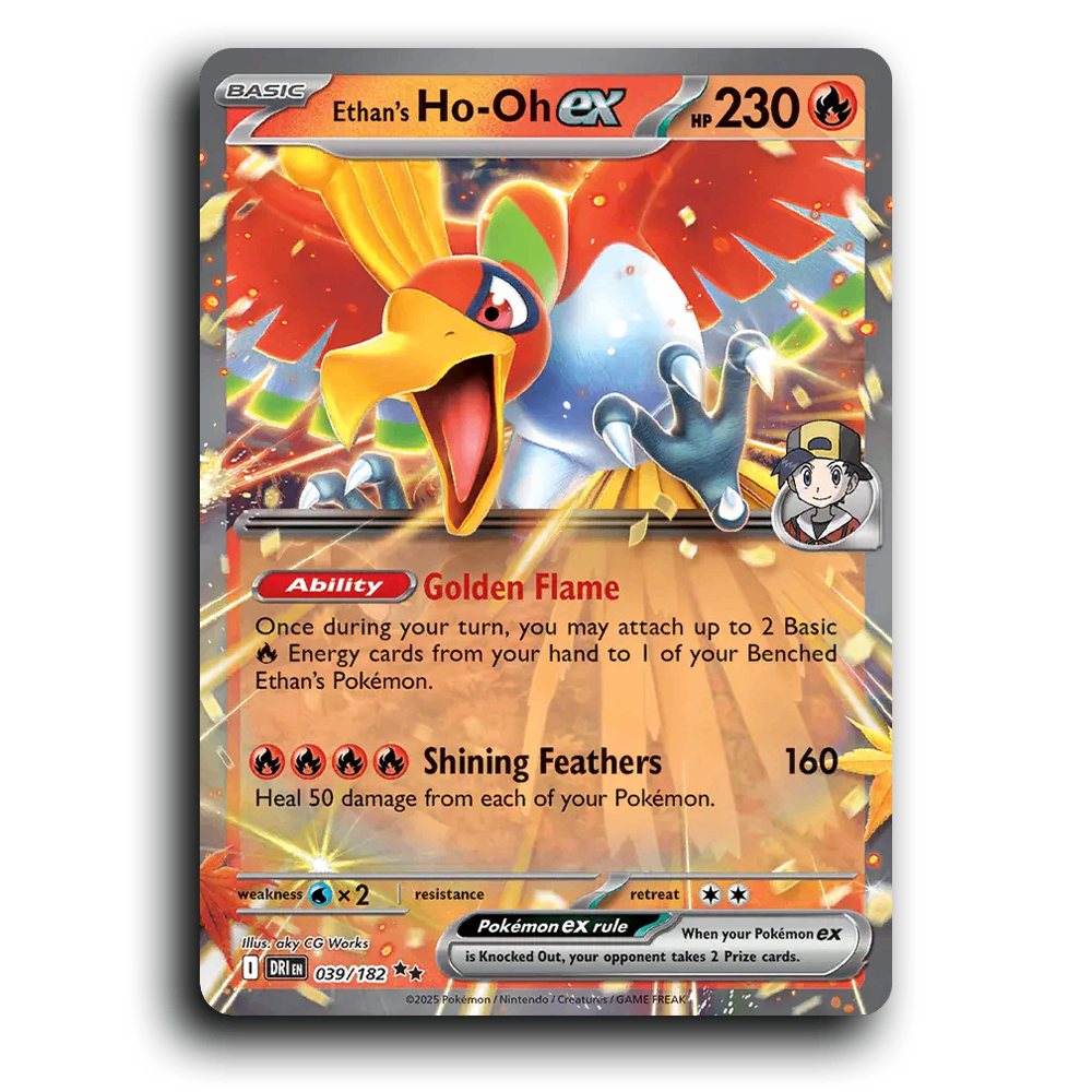 Ethan's Ho-Oh ex - 039/182 [Destined Rivals]