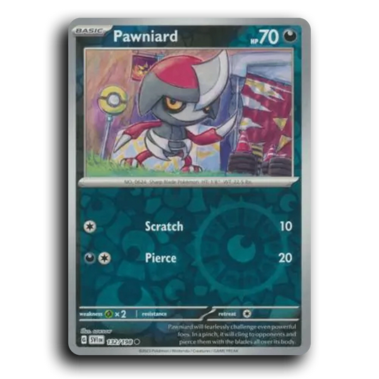 Pawniard (132/198) [Scarlet & Violet] Common sowsow Pokemon Card TCG Near Mint NM Reverse Holo