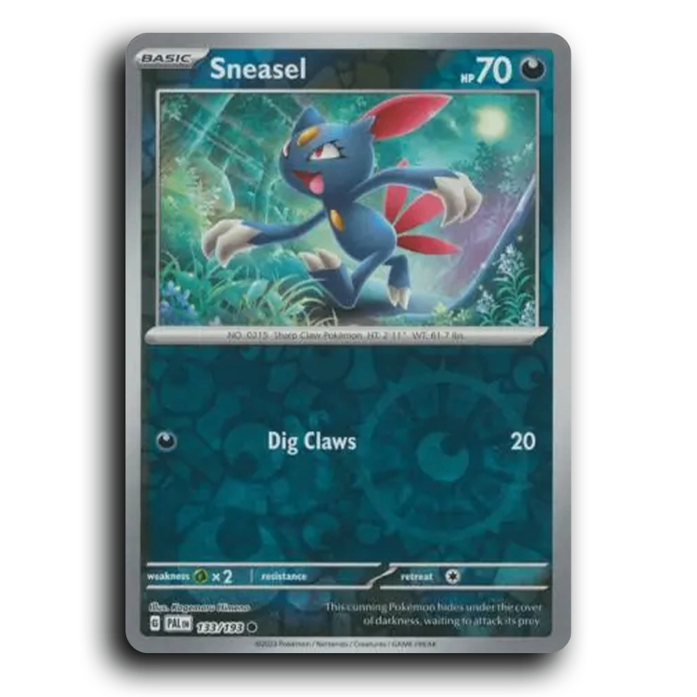 Sneasel (133/193) [Paldea Evolved] Common Pokemon Card TCG Near Mint NM Reverse Holo