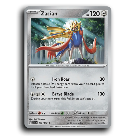 Zacian (136/182) [Paradox Rift]