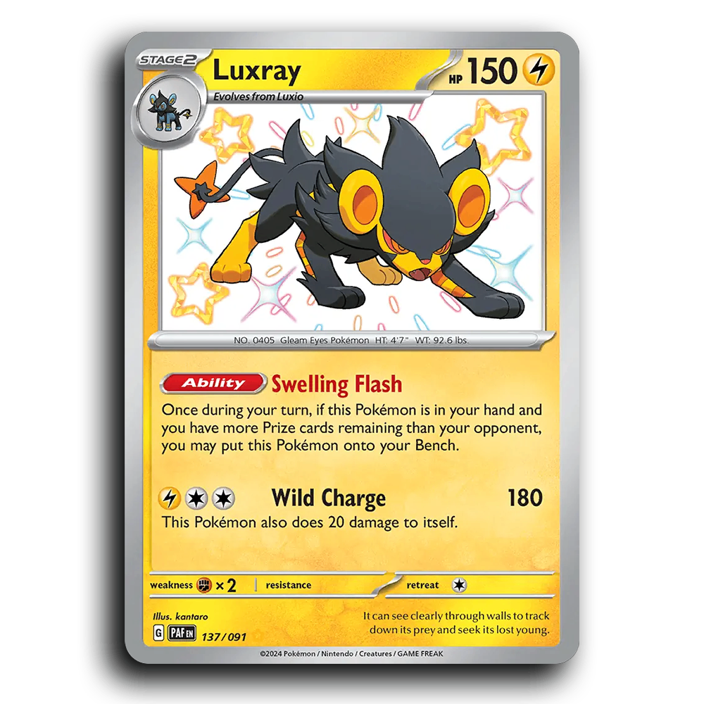 Luxray (137/091) [Paldean Fates]