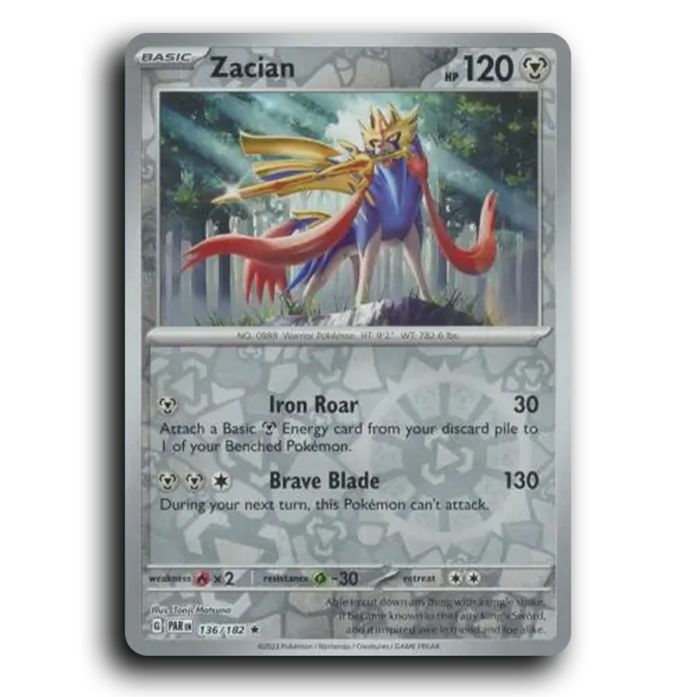 Zacian (136/182) [Paradox Rift]