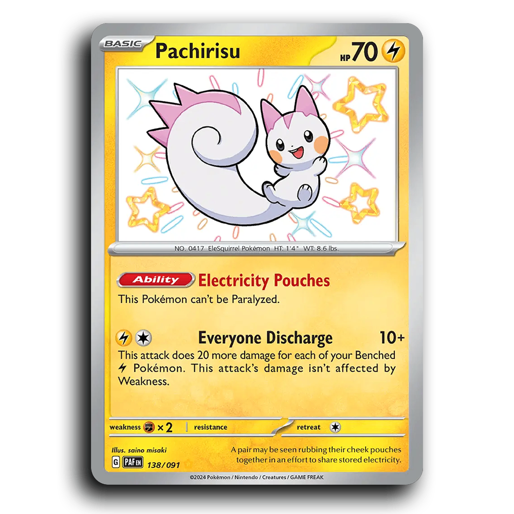 Pachirisu (138/091) [Paldean Fates]