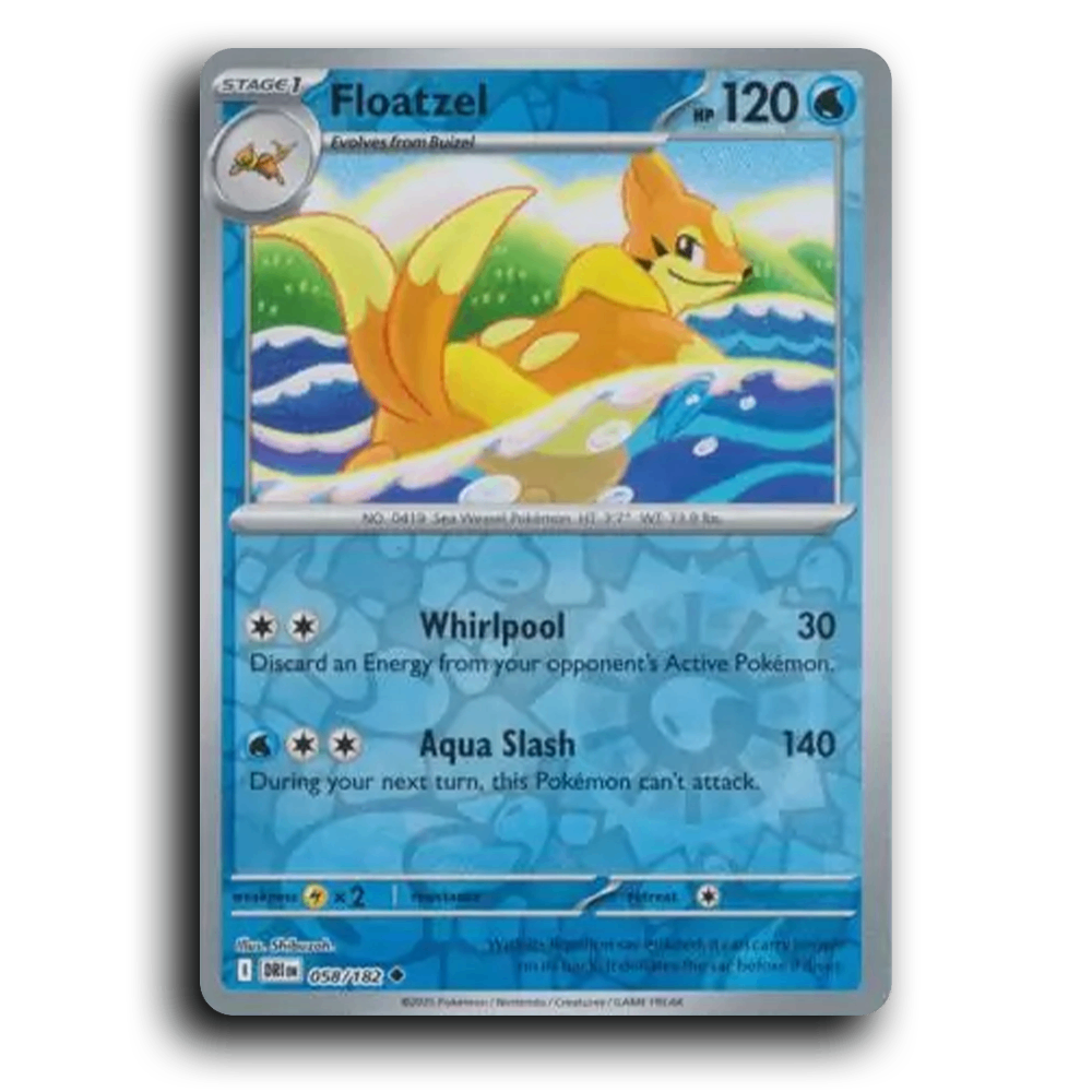 Floatzel (058/182) [Destined Rivals]
